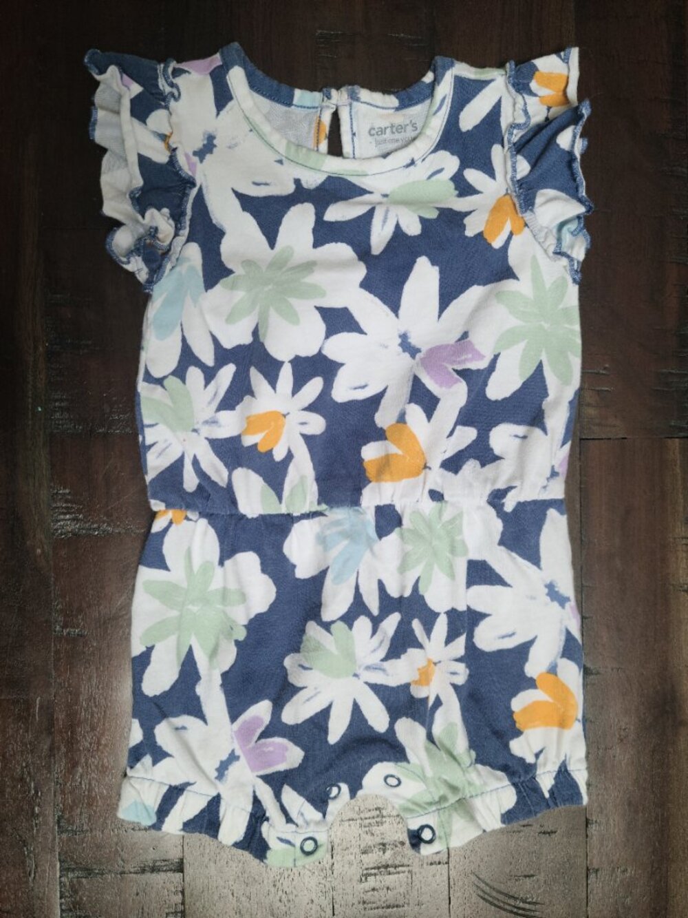 💜 Floral Romper